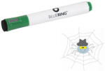 BLUERING Táblamarker 3mm, mágneses, táblatörlővel multifunkciós Bluering® zöld - spidershop
