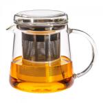 Trendglas FOR TWO (S) hőálló üveg teáskanna, kiegészítőkkel 0, 4 L