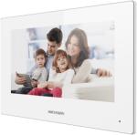 Hikvision Monitor videointerfon TCP/IP Wireless, Touch Screen TFT LCD 7inch, Alb - HikVision DS-KH6320-WTE1-W (DS-KH6320-WTE1-W) - thales