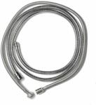 Sapho gégecső kádperemre szerelt kihúzható zuhanyfejhez, 275cm, króm (FLE18) (FLE18)