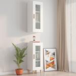 vidaXL Dulap de perete suspendat, alb, 34, 5x34x90 cm (812447) Comoda
