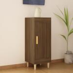 vidaXL Servantă, stejar maro, 34, 5x34x90 cm, lemn compozit (817434) Comoda