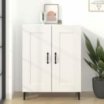 vidaXL Servantă, alb, 69, 5x34x90 cm, lemn compozit (812141) Comoda