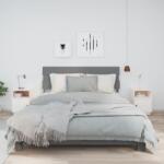 vidaXL Noptiere, 2 buc. , alb, 40x34x55 cm, lemn masiv de pin (818318)