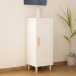vidaXL Servantă, alb, 34, 5x34x90 cm, lemn compozit (812411) Comoda