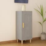 vidaXL Servantă, gri beton, 34, 5x34x90 cm, lemn compozit (812415) Comoda