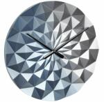 TFA Ceas geometric de precizie, analog, de perete, creat de designer, model DIAMOND, albastru metalic, TFA 60.3063. 06 (MCABI-60.3063.06)