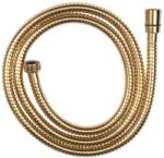 Ferro csavarodás mentes fém aranyszínű zuhanycső 150 cm (W35)