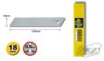 OLFA LB-SOL-10 nem tördelhető penge, ezüst színű, 18 mm, 10 db/csomag (LB-SOL-10) - ezermesterszerszam