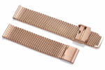 Edelwolle MESH/Milanese óraszíj, rosegold, 24mm - orabox - 9 990 Ft