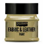 Pentacolor Pentart Textil- és bőrfesték 50 ml - csillogó arany