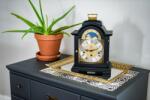 Hermle Ceas de birou mecanic Hermle 22864-740340 negru
