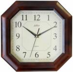 Adler Ceas de perete Adler din lemn masiv 21003 nuc D29 cm