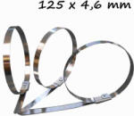  Fém Gyorskötöző-Kábelkötegelő ( 125x4.6 mm )