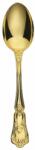  BAROCCO Schiavon Lingura masa Argint masiv Placata integral Aur 24K () Tacam