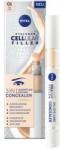 Nivea Concealer pentru față - Nivea Hyaluron Cellular Filler 3 In 1 Concealer 02 - Medium