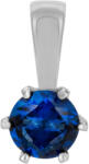 JVD Pandantiv din argint cu zirconiu albastru SVLP0685XH2M100