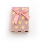 Beneto Cutie cadou roz cu puncte aurii KP7-8