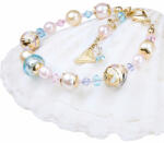 Lampglas Brățară frumoasăRomantic Roots cu perle Lampglas cu aur de 24 de carate BP13