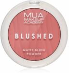 MUA Makeup Academy Blushed Powder Blusher fard de obraz sub forma de pudra culoare Rouge Punch 5 g