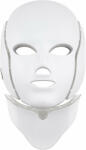 Palsar 7 Tratament LED Mască pentru față și gât alba (LED Mask + Neck 7 Colors White)