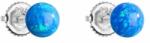 Evolution Group - Pavona Evolution Group Cercei din argint cu opal sintetic albastru 11246.3 blue