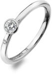 Hot Diamonds Inel de argint de lux cu topaz și Willow DR206 diamant 52 mm