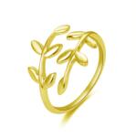 Beneto Inel deschis placat cu aur cu design original AGG468-G