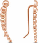 Brilio Silver Cercei minimaliști longitudinali roz aurii EA80R