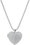 Hot Diamonds Colier de argint cu inimă cu amintiri de diamant Locket DP770