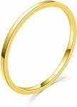MOISS Inel Minimalist placat cu aur R0001984 47 mm