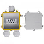 V-TAC Fedeles kötődoboz LED reflektorhoz (3 utas) IP68 vízmentes, fehér ( 5981)