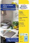 AVERY 3449-10 70x37mm 240db-os kék univerzális etikett (3449-10) - bestbyte
