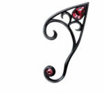 Alchemy Gothic Cercel cu manșetă ALCHEMY GOTHIC - Elvyn - Pewter - E446