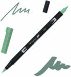 Tombow abt dual brush pen kétvégű filctoll - 312, holly green
