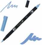 Tombow abt dual brush pen kétvégű filctoll - 533, peacock blue