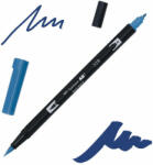 Tombow abt dual brush pen kétvégű filctoll - 528, navy blue
