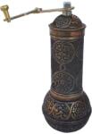EHA Rasnita manuala traditionala pentru cafea/condimente, EHA, 17 cm, culoare cupru alama antica (7645)