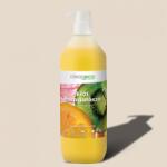 Cleaneco Kézi Mosogatószer koncentrátum - mangó & papaya illattal 1L - pumpával - újrahasznosítható csomagolásban
