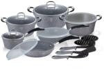 Berlinger Haus Gray Stone Touch Line 18 piese (BH/6196)