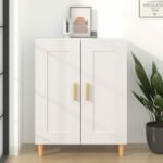 vidaXL Servantă, alb, 69, 5x34x90 cm, lemn compozit (812132) Comoda