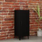 vidaXL Servantă, negru, 34, 5x34x90 cm, lemn compozit (812421) Comoda