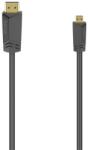 Hama 205016 FIC TL High Speed ethernettel Micro HDMI 1, 5 m kábel (00205016) - bestbyte