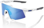 100% SPEEDCRAFT Matte White fehér-szürke napszemüveg (kék lencse)