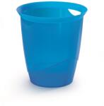 Durable Papírkosár 16l, Durable Trend, áttetsző kék (DU1701710540) - pencart