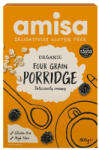 Amisa Porridge din 4 cereale fara gluten bio 300g Amisa - revivit