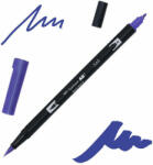 Tombow abt dual brush pen kétvégű filctoll - 565, deep blue
