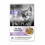 PRO PLAN Hrana umeda pisici PURINA PRO PLAN JUNIOR NUTRISAVOUR cu curcan 10 x 85 g