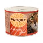 PETKULT Hrana umeda pisici Petkult cu somon 185 g