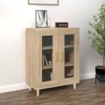 vidaXL Servantă, stejar sonoma, 69, 5x34x90 cm, lemn compozit (812117) Comoda